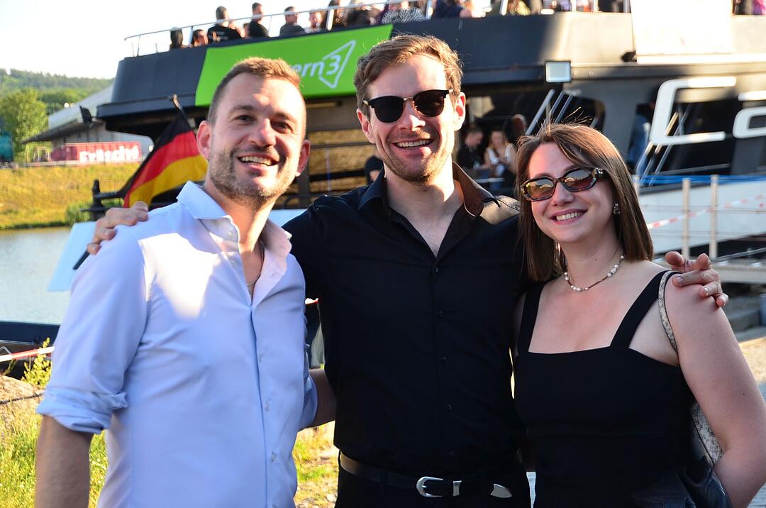 Auf drei Decks wurde richtig gefeiert!