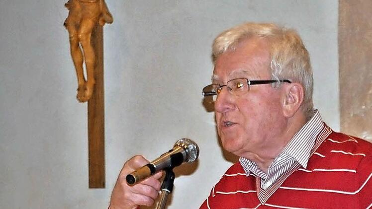 Wilhelm Wolpert hatte seine eigenen Gedichtli und Gschichtli aus den Haßbergen mit nach Maria Bildhausen gebracht.