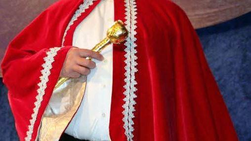 Als "Märchenkönig" erzählte der Dietersdorfer Wolfgang Brasch Geschichten aus seiner Heimat. Foto: Bettina Knauth