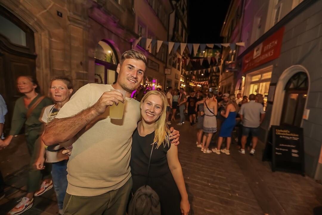 Endlich wieder Partystimmung im Sandgebiet