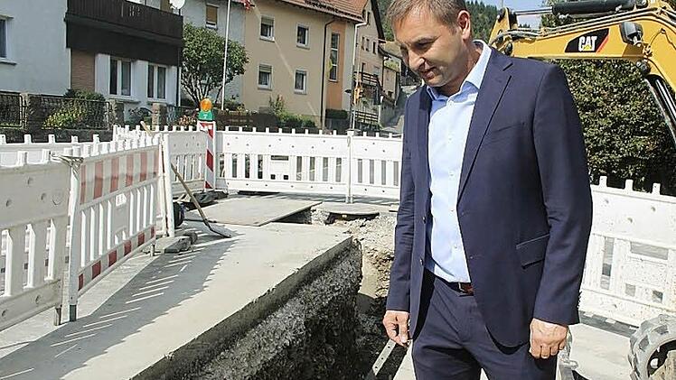 Frankenwaldgruppe-Vorsitzender Jürgen Baumgärtner strebt in Sachen Wasserversorgung die Anerkennung als Härtefall an. Foto: Archiv Veronika Schadeck