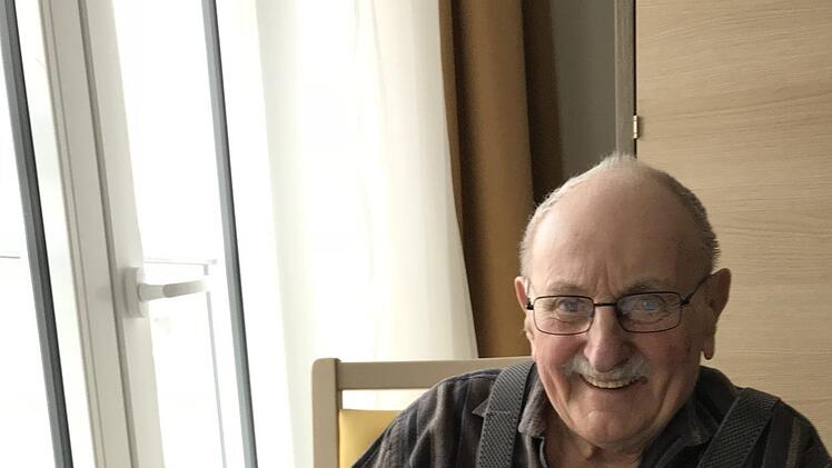 Wichtiger Zeitzeuge:  Der heutige 89-jährige Fritz Schuberth wurde kurz vor dem Einmarsch der Amerikaner einberufen und einer Flak-Batterie in Forchheim zugewiesen.Repro: Wolfgang Schoberth