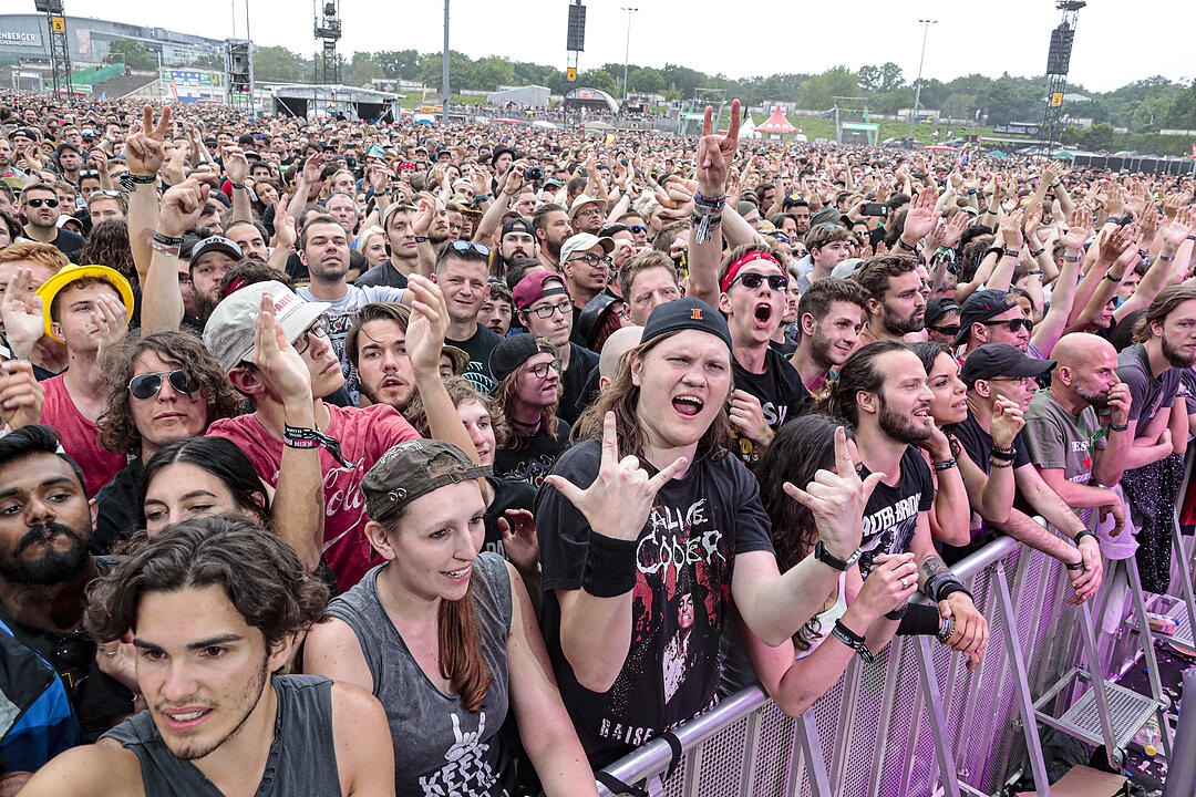 Slash feat. Myles Kennedy and The Conspirators bringen ihre Fans bei Rock im Park 2019 zum Durchdrehen