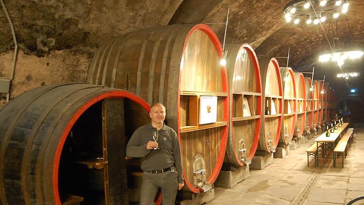 Stephan Merz übernimmt den Winzerkeller in Hammelburg.  Foto: Wolfgang Dünnebier