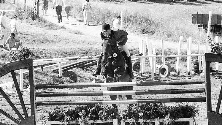 Impressionen vom Reitturnier in Detter 1988.