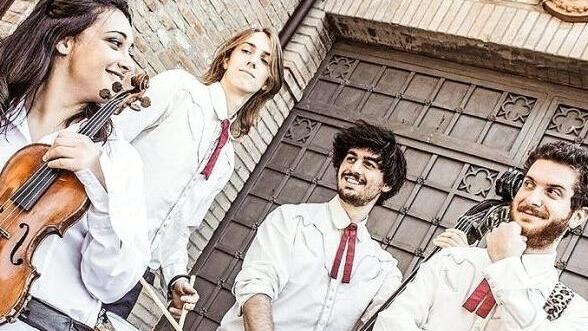Die Gruppe "The Strikeballs" aus Rimini Foto: PR