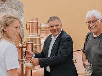 Bier statt Wasser: Besonderer Dorfbrunnen in Krautheim lockt am Samstag