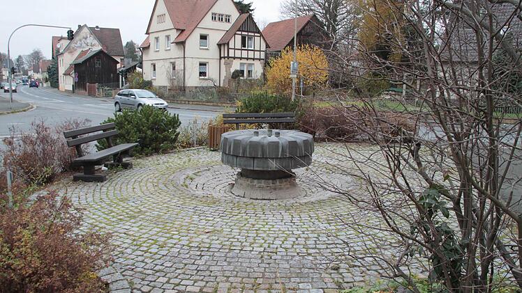 Ein Kritikpunkt war der Brunnenplatz beim Rathaus.