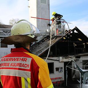 Brand in Feuerwehrhaus in Weidmes