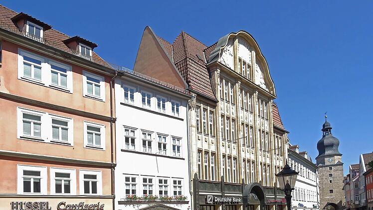 Die Spitalgasse ist Coburgs Haupteinkaufsstraße.Jochen Berger