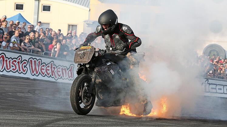 Burnouts geh&ouml;ren zum Programm vom 5. bis 7. August in Geiselwind