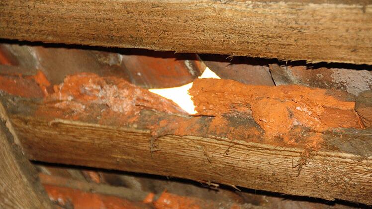 Selbst für den Laien sind die Schäden deutlich zu erkennen. Foto: Ralf Ruppert