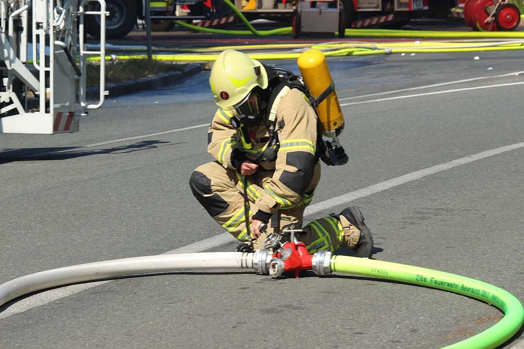 Wohnhausbrand in Bayreuth