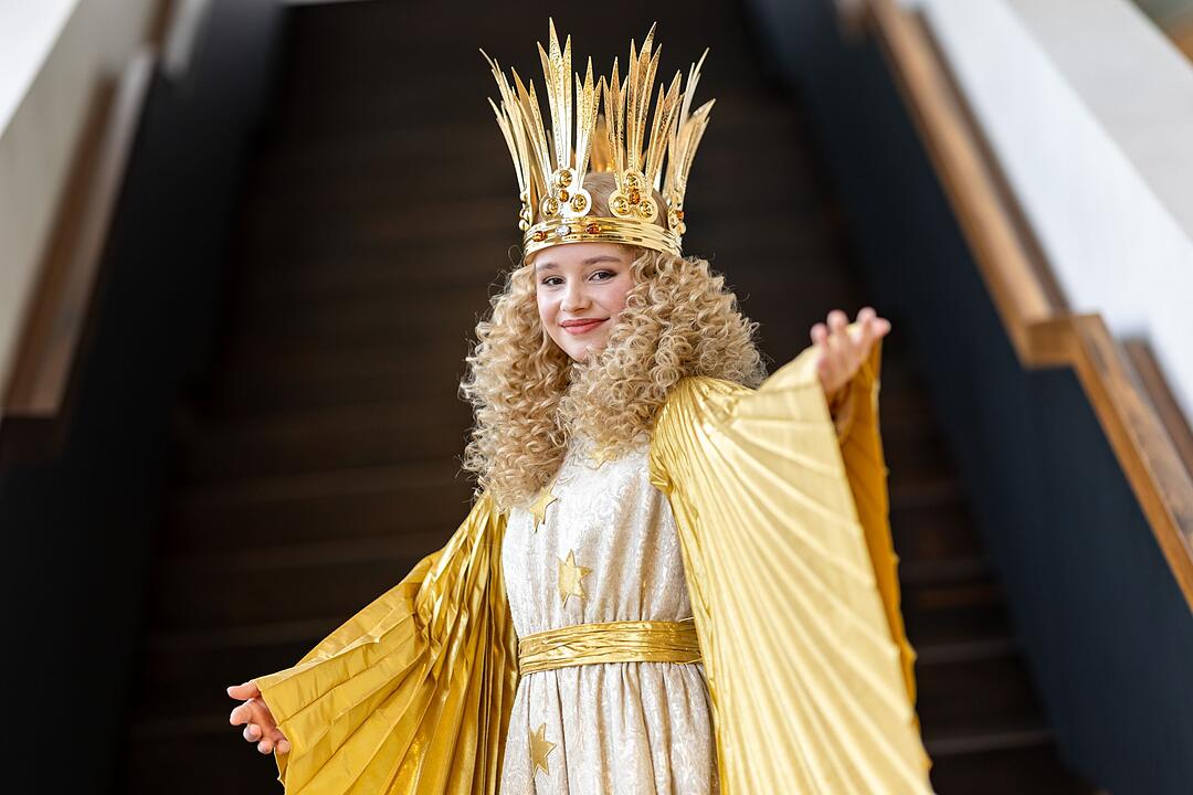 Anprobe Nürnberger Christkind