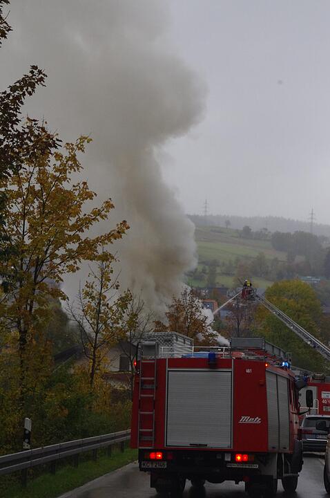 Brand in ehemaliger Disco in Windheim