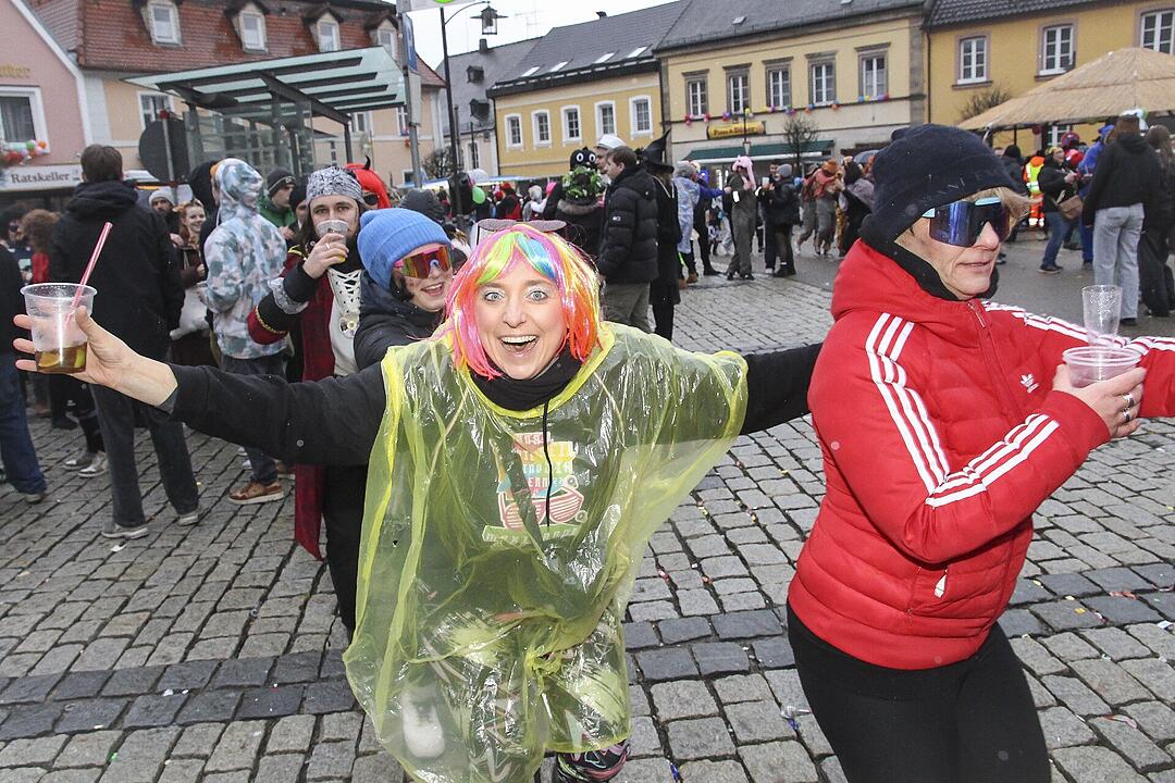 Narrentreiben in Stadtsteinach 2024