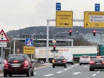 Geht es nach der Gemeinde Hausen, dann soll das Kersbacher Kreuz noch mehr zum zentralen Verkehrsknotenpunkt werden. Foto: Michael Memmel