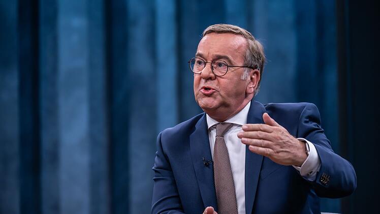 Verteidigungsminister Boris Pistorius (hier im Juni bei "Caren Miosga") betont: "Nun d&uuml;rfen wir uns nicht ins Bockshorn jagen lassen."