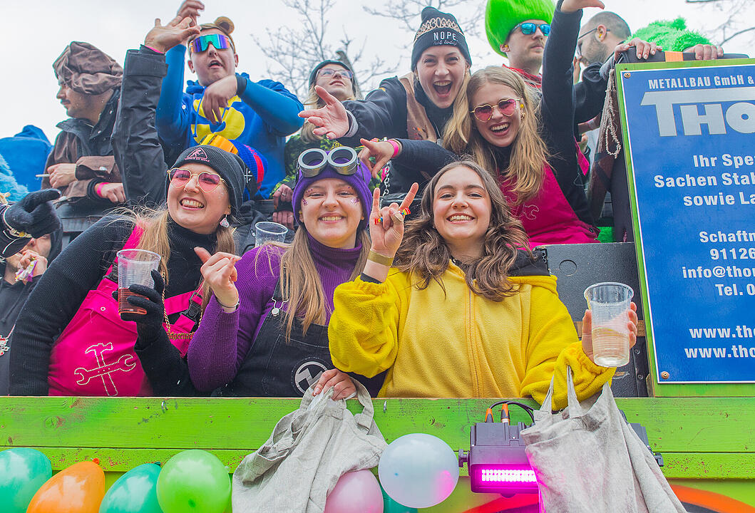 Wildes Faschingstreiben in Allersberg!