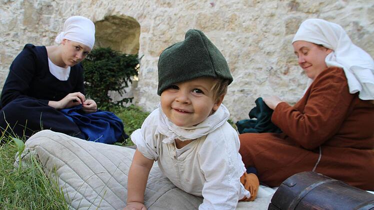 Der Nachwuchs ist dabei.