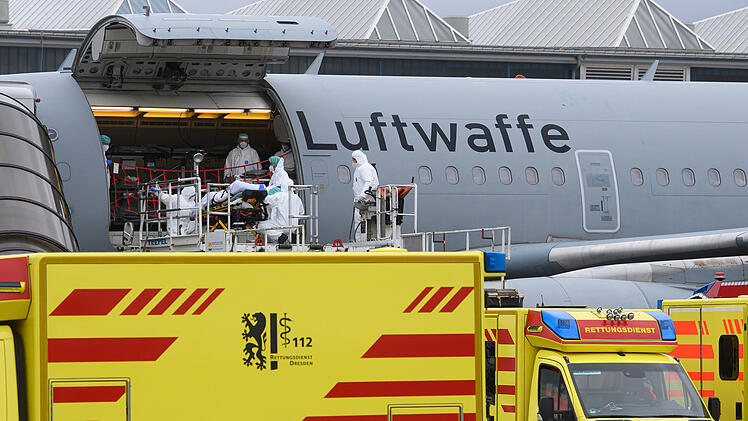 Coronavirus - Patientenverlegung in Deutschland