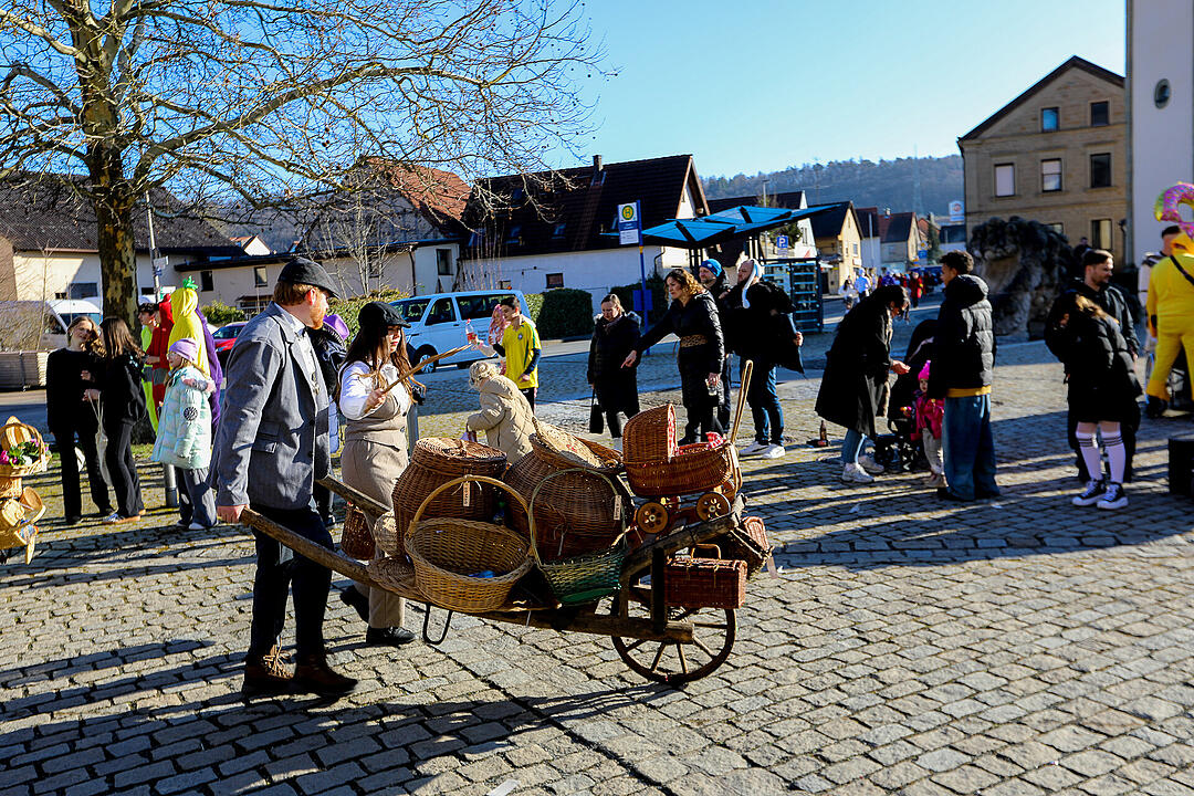 Fasching in Sand am Main!