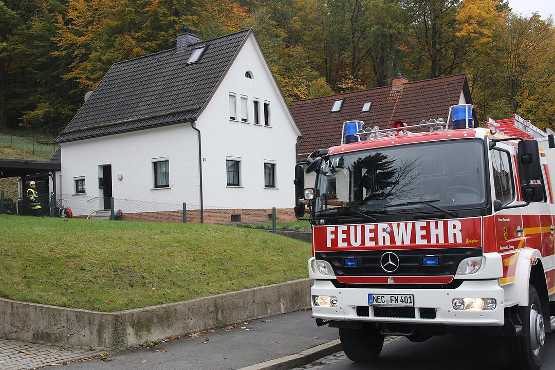 Brand in Neustadt bei Coburg