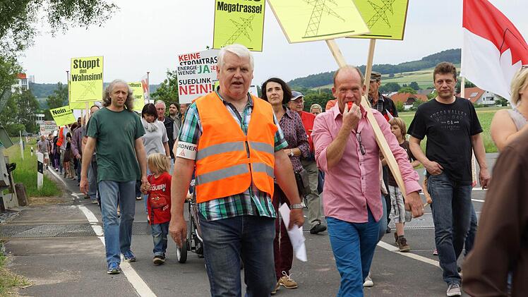Demonstration der Bürgerinitiative