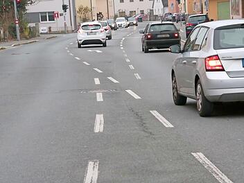 Ein Hauptproblem in Ebermannstadt: Linksabbieger blockieren Geradeaus-Fahrer.  Fotos: Josef Hofbauer