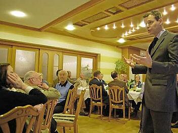 Thomas Silberhorn beeindruckte mit seinem Vortag bei der Europa-Union.  Foto: Andreas Welz