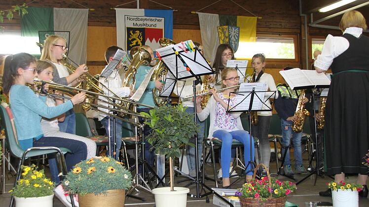"Die Blechwürmchen" konnten sich hören lassen. Foto: Stephan Tiroch