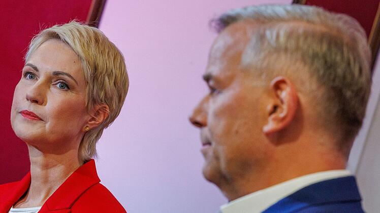 TV-Duell vor Landtagswahl Mecklenburg-Vorpommern
