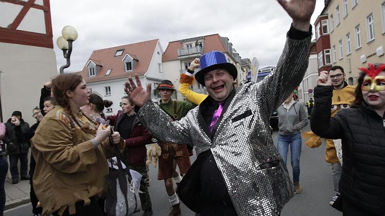 Der Forchheimer Faschingszug, ein Spektakel für alle.  Josef Hofbauer
