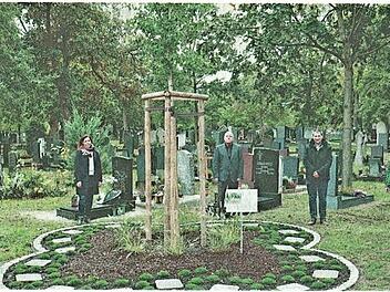 So ähnlich wie auf dem Foto sollen auf dem Burkersdorfer Friedhof alternative Bestattungsformen geschaffen werden.