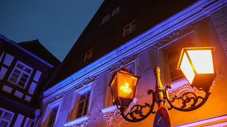 Es kann losgehen: "Kronach leuchtet 2019" steht in den Startlöchern, diesmal mit 86 Lichtpunkten. Foto: Barbara Herbst