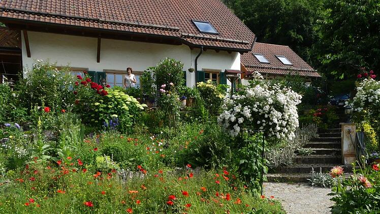 Im "Naturgarten" in Streitberg Foto: Paul Pöhlmann