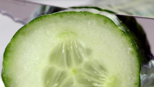 Spanische Gurken entlastet