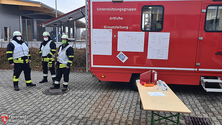 Bamberg: Brand in Industriegebäude