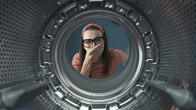 Waschmaschine, W&auml;sche, W&auml;schewaschen, Reinigen