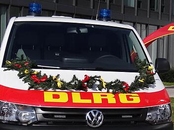 Das neue Fahrzeug für Dechsendorf - perfekt ausgerüstet und geweiht.