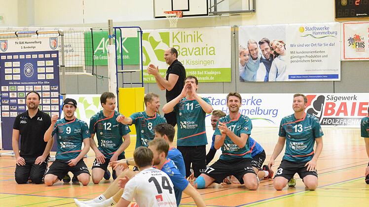 Der Wahnsinn: Hammelburgs Heroen schlagen auch Leipzig. Foto: ssp