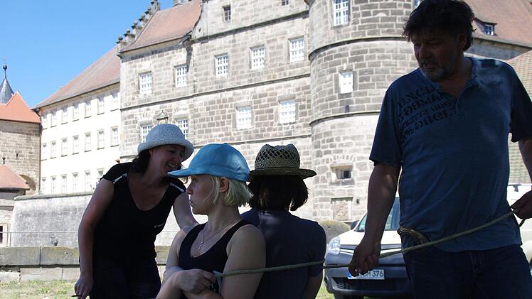 Proben zu "Räuber Hotzenplotz". Foto: Marco Meißner