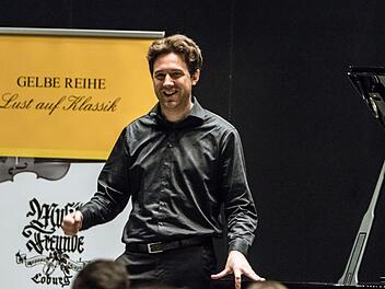Der Pianist Benjamin Moser gestaltet bei der Gesellschaft derMusikfreunde Coburg den Abschluss des Beethoven-Zyklus'.Foto: Archiv/Jochen Berger