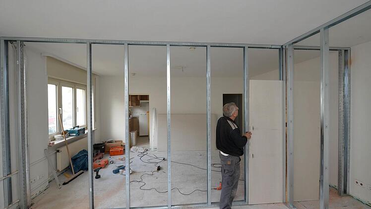 Ein neues Zimmer entsteht