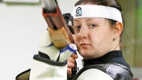 Simone Trapper war wie im ersten Durchgang unter den besten drei Einzelschützen in der Gauoberliga.  Foto: Monika Limmer