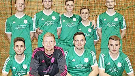 Die Lonnerstadter Gewinner (oben v. li.) Christian Thoma, Jan Kaiser, Felix Weigt, Julian Schwandner und Tim Wenten sowie (unten v. li.) Robin Bruckmann, André Maikötter, Hannes Schatz und Benjamin Bär.