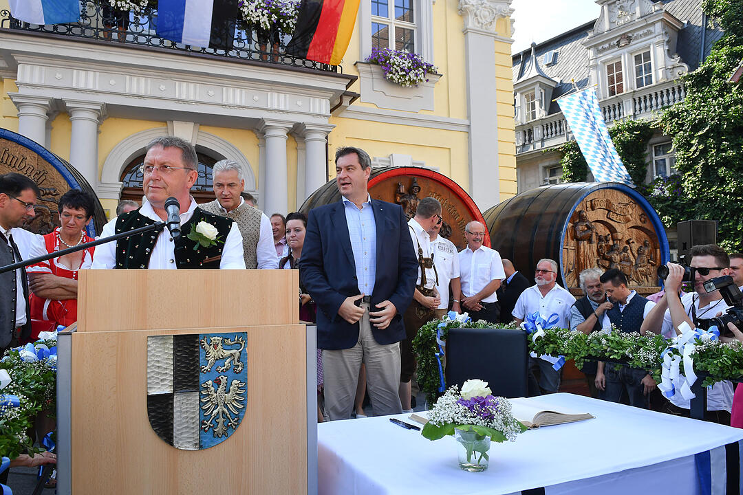 Der Auftakt der Kulmbacher Bierwoche 2018