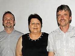 Sie kümmern sich in Zukunft um die Senioren und die Jugend, von links: Alfred Austel (Senioren), Alexander Faust (Jugend), Birgit Ebert (Senioren) und Ralf Schlinke (Jugend) mit Zweitem Bürgermeister Claus Bittenbrünn. Es fehlt Michael Fößel (Jugend).  Foto: Gerold Snater
