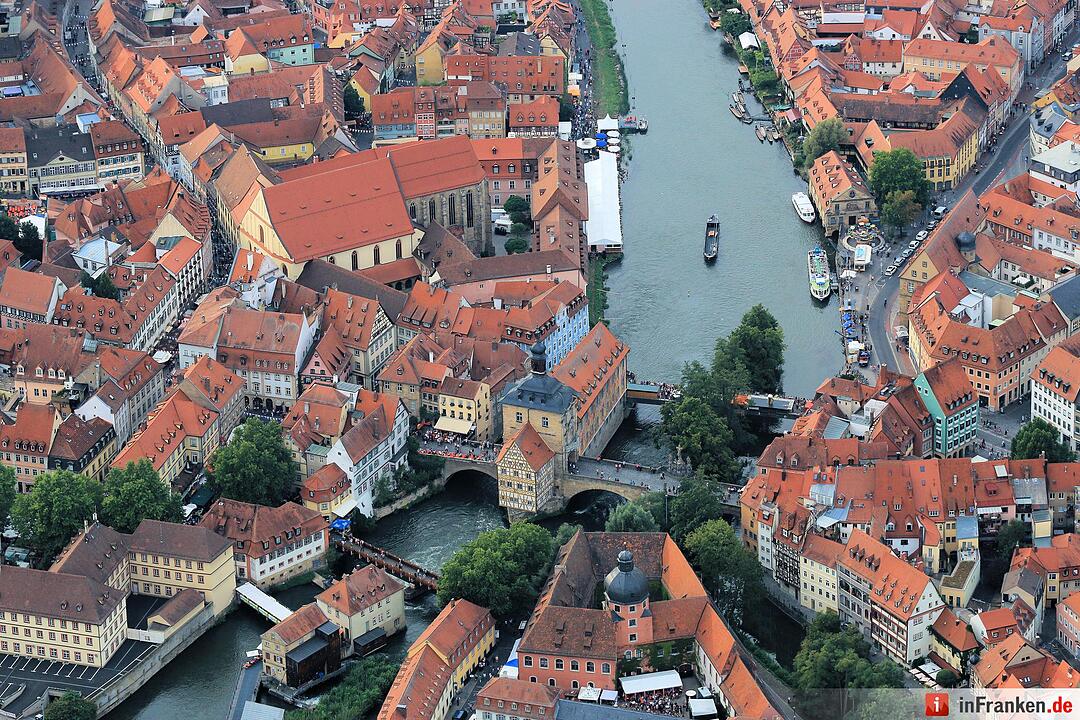 Luftbilder von der Sandkerwa