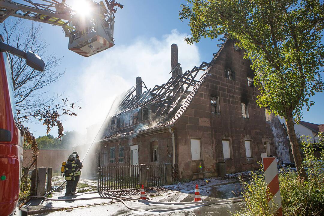 Geplantes Museum stand in Flammen